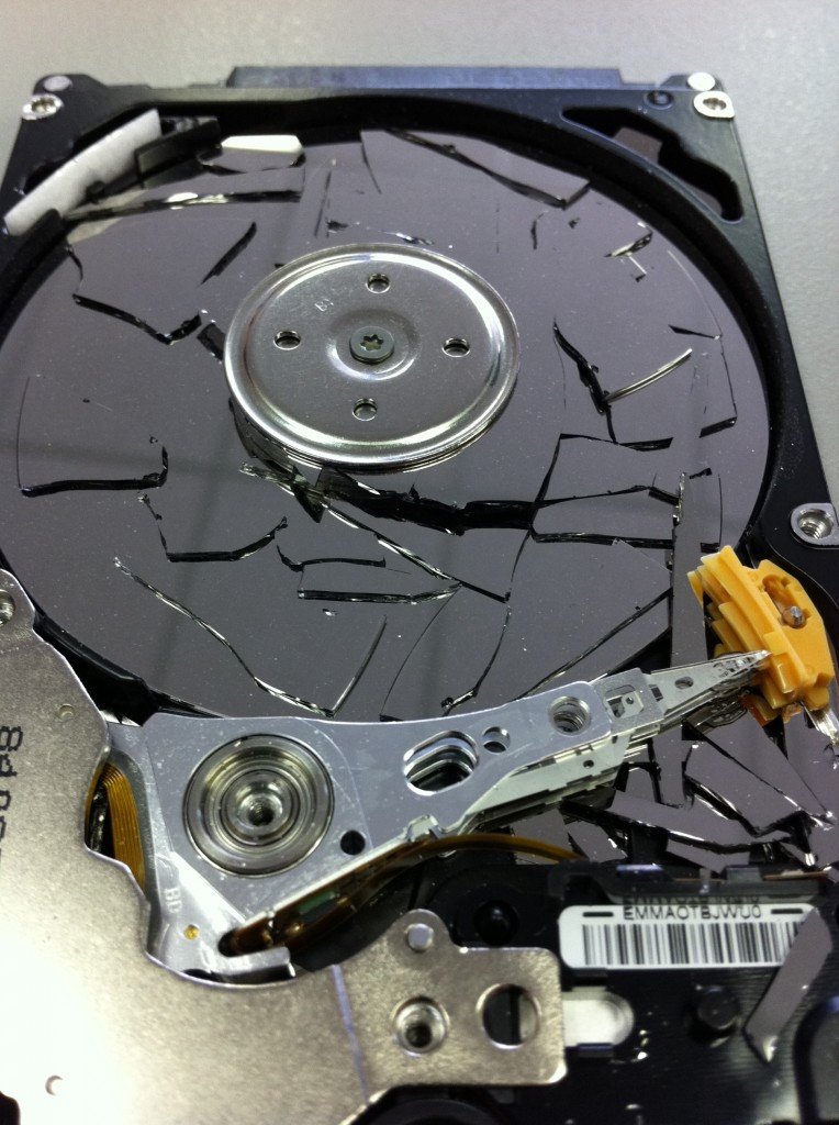 An Unrecoverable Notebook Hard Drive